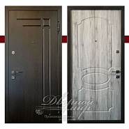 Входная металлическая дверь для квартиры, МДФ с двух сторон, ГРАНД ДМ-434  в производственной компании Дверной Мир