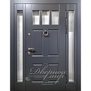ЭЛИТ-ТЕРМО ДМ-783. Входная дверь в дом с остеклением в английском стиле  в производственной компании Дверной Мир