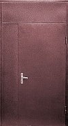 Тамбурная дверь с боковой и верхней фрамугой "ТАМБУР-05"  в производственной компании Дверной Мир