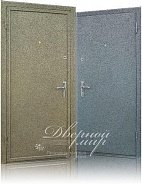 Взломостойкая дверь для дачи с порошковым напылением ДУЭТ ДМ-298  в производственной компании Дверной Мир
