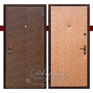 Дверь эконом в квартиру или дачу: Классика ДМ-102  в производственной компании Дверной Мир