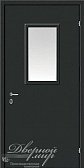 Техническая дверь однополая со стеклом или стеклопакетом ДВМ-955