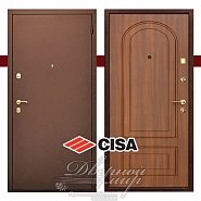 Входная дверь ГРАЦИЯ ДМ-322 с итальянскими замками CISA  в производственной компании Дверной Мир