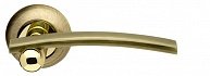 Ручка раздельная ARMADILLO Mercury LD22-1AB/GP-7 бронза/золото  в производственной компании Дверной Мир