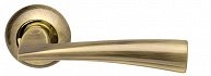 Ручка раздельная ARMADILLO Columba LD80-1AB/GP-7 бронза/золото  в производственной компании Дверной Мир