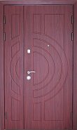 Тамбурная дверь с отделкой МДФ с ПВХ "ТАМБУР-08"  в производственной компании Дверной Мир