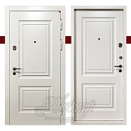 ГРАНД ДМ-446. Дверь в квартиру МДФ с двух сторон с окрасом эмалью по RAL  в производственной компании Дверной Мир