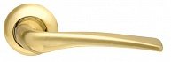 Ручка раздельная ARMADILLO Capella LD40-1SG/CP-1 матовое золото/хром  в производственной компании Дверной Мир