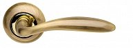 Ручка раздельная ARMADILLO Virgo LD57-1AB/GP-7 бронза/золото  в производственной компании Дверной Мир