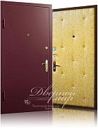 Металлическая дверь с порошковым напылением ОПТИМА ДМ-206  в производственной компании Дверной Мир