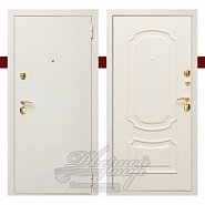 Металлическая дверь с порошковым напылением + МДФ, ДМ-311  в производственной компании Дверной Мир