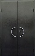 Тамбурная дверь с порошковым напылением "ТАМБУР-17"  в производственной компании Дверной Мир